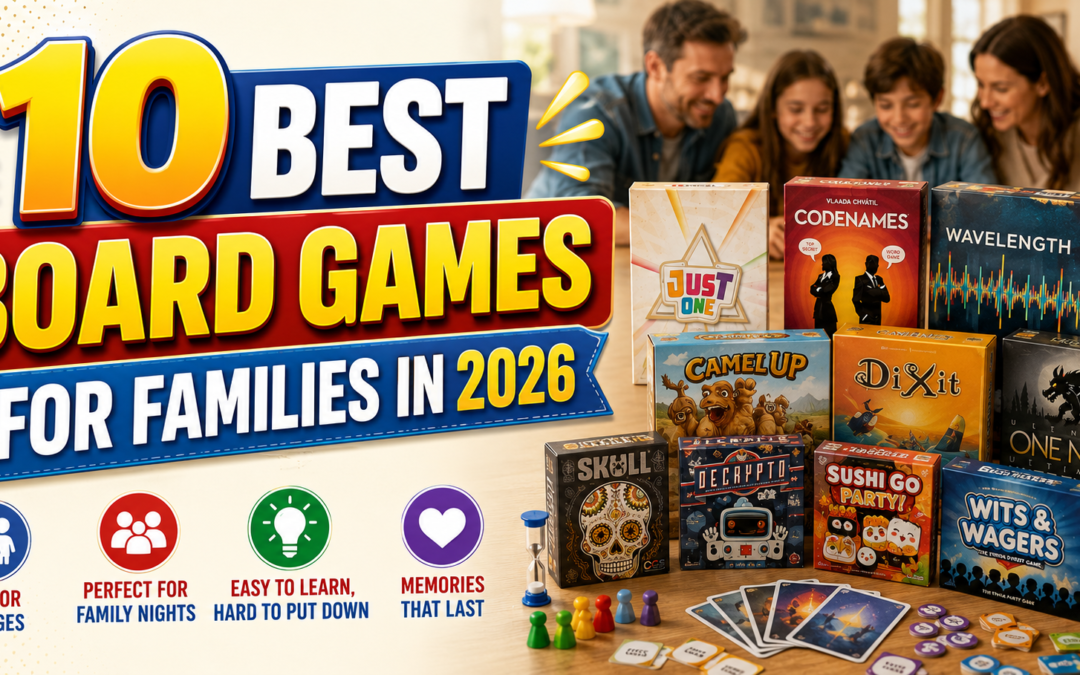 10 Best Board Games for Families in 2026